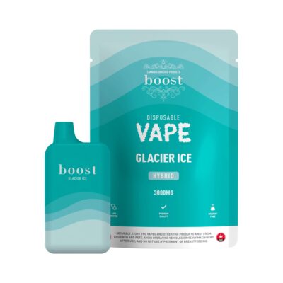 Boost Disposable THC Vape Cartridges – Glacier Ice 3g