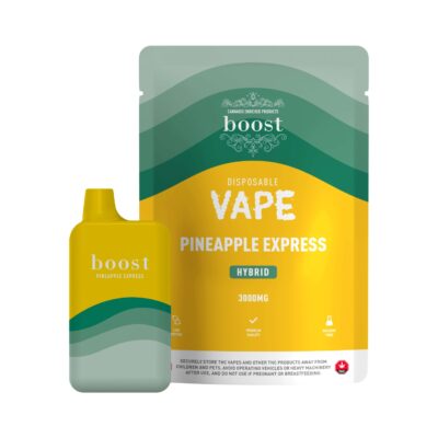 Boost Disposable THC Vape Cartridges – Pineapple Express 3g