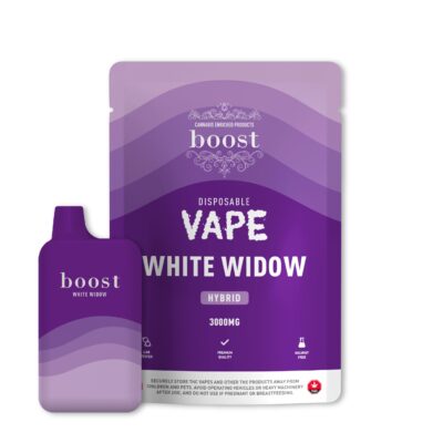 Boost Disposable THC Vape Cartridges – White Widow 3g