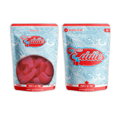 Red Feet Sativa – 200mg of THC – Eddies Edibles