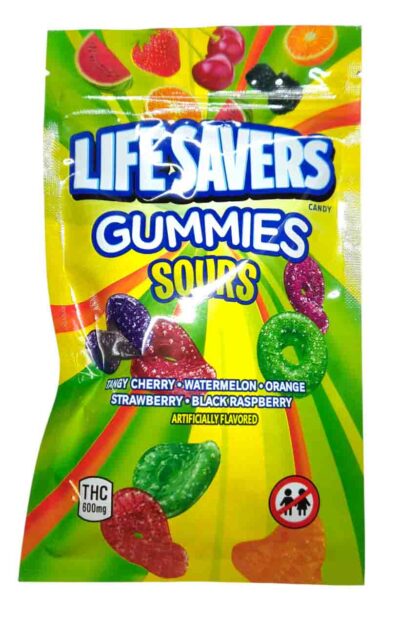 Lifesavers Gummies Sours - 600mg