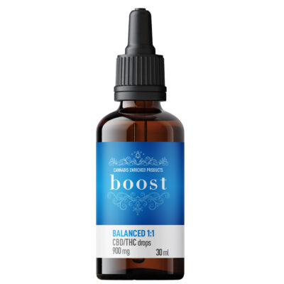 Boost Balanced 1:1 Tincture – 900mg Natural