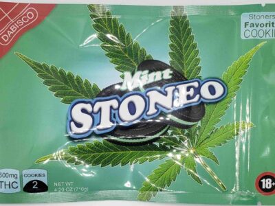 Stoneo Mint Cookies – 500mg